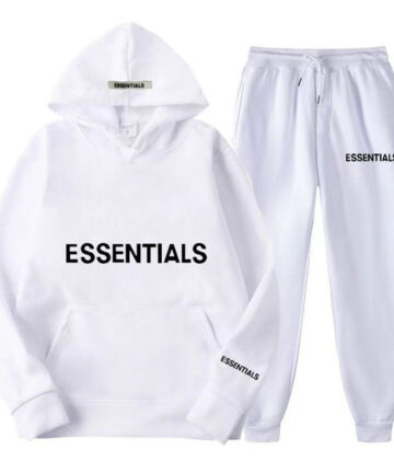 White Essentials Tracsuit