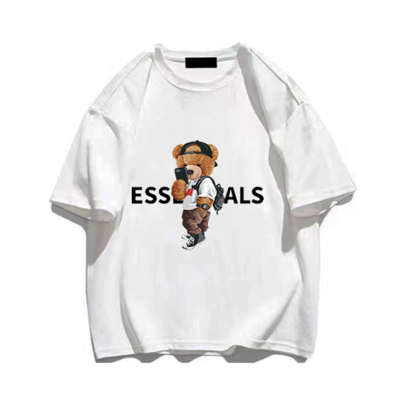 Essentials Luxury Brand Whit T-shirt