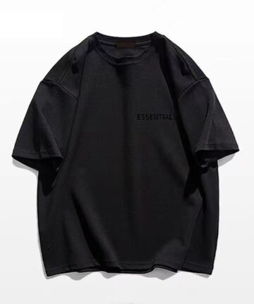 Essentials Black T-Shirt for Men and Women