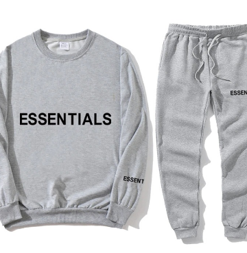 Gray Essentials Tracksuit