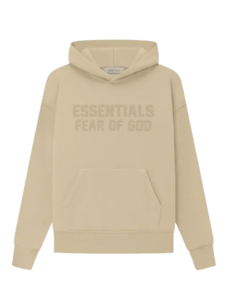 Kids Essentials Hoodie in Sand