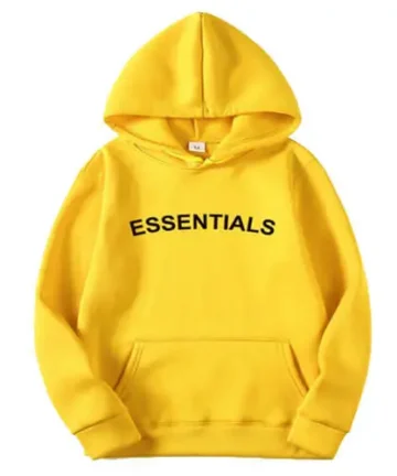 Yellow Essentials Hoodie