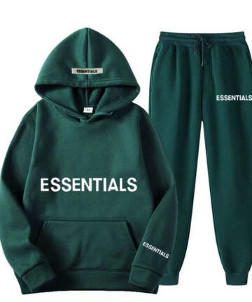 Green Essentials Tracksuit