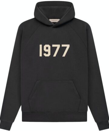 Fear of God Essentials 1977 Black Hoodie