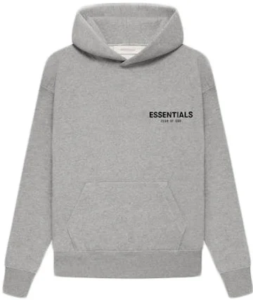 Essentials Kids Grey Hoodie